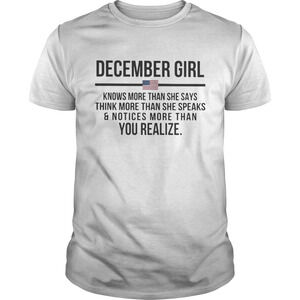 December Girl Knows More Than She Says Think More Than She